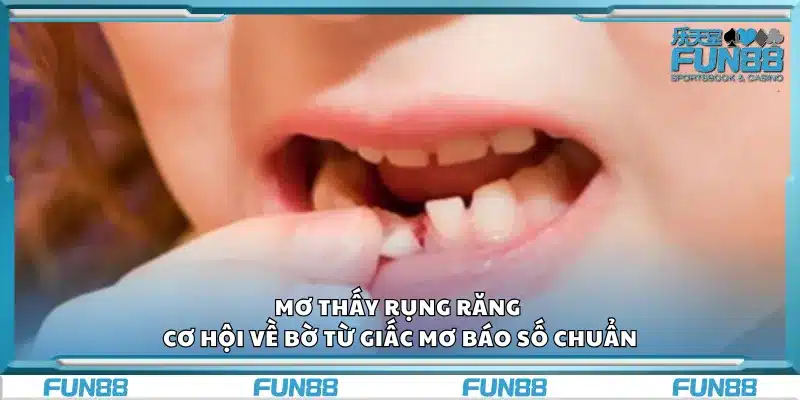 Mơ thấy rụng răng – Cơ hội về bờ từ giấc mơ báo số chuẩn