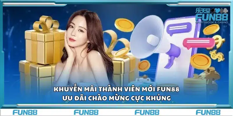 Khuyến mãi thành viên mới Fun88 – Ưu đãi chào mừng cực khủng
